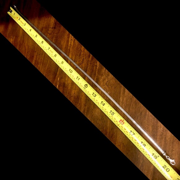 LOIS HILL Sterling Silver London Blue Topaz Faceted Pendant on Foxtail Chain - Picture 12 of 17